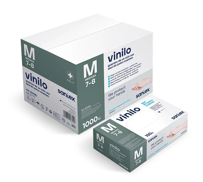 Vinil Dust-Free Azul</br>SANTEX</br>Ref. GD14